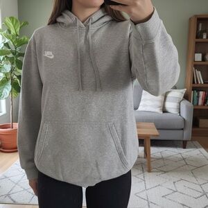 Nike Men's Heather Gray Pullover Hoodie